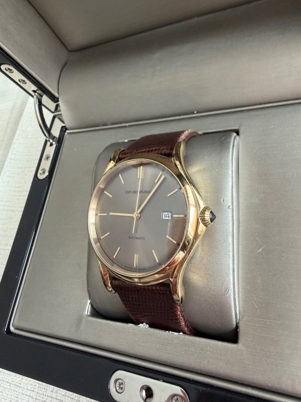 Men’s Automatic EMPORIO ARMANI Swiss Made ARS3004